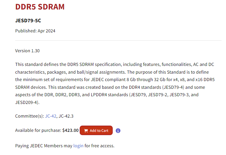 奇趣分分彩:JEDEC 更新 DDR5 内存标准:从 6800 扩展至 8800Mbps,新增 PRAC 方案